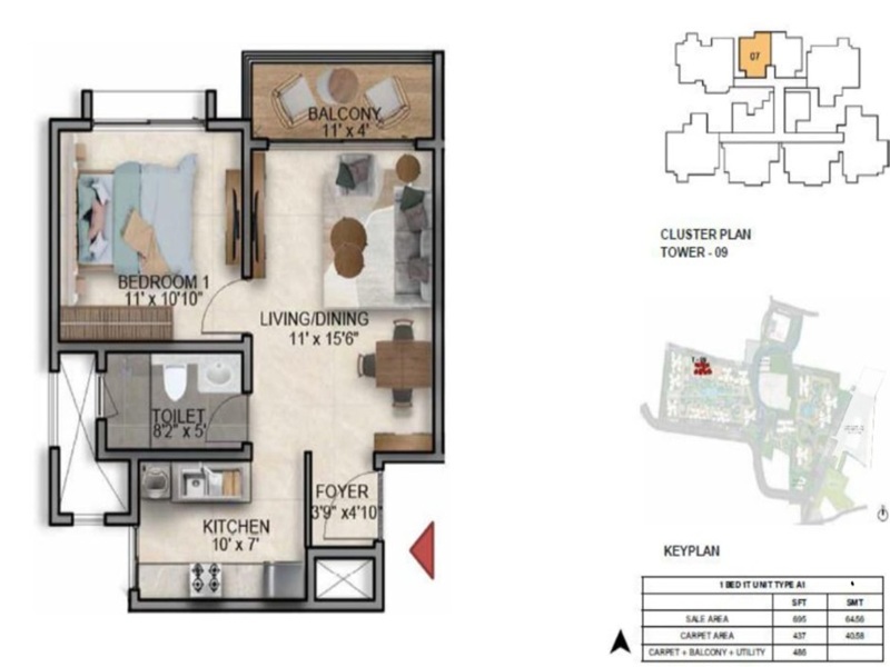 Prestige Evergreen Floor Plan