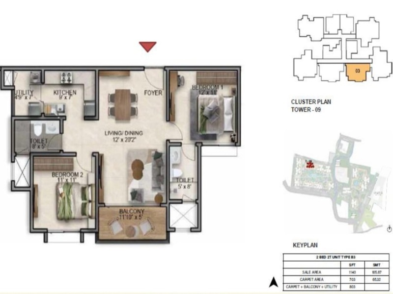 Prestige Evergreen Floor Plan