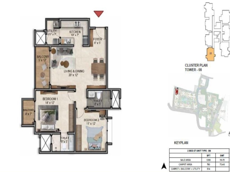Prestige Evergreen Floor Plan