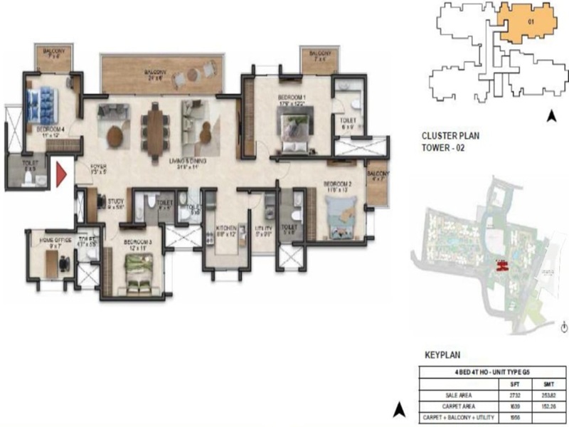 Prestige Evergreen Floor Plan